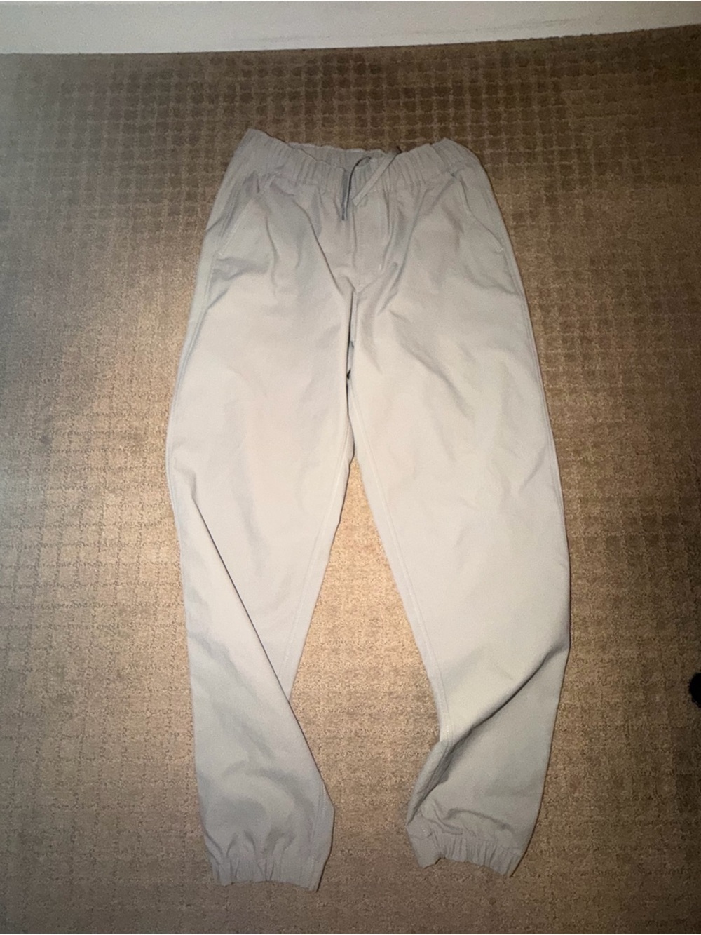 Women’s North Face Tan Elastic-Waist Jogger Pants